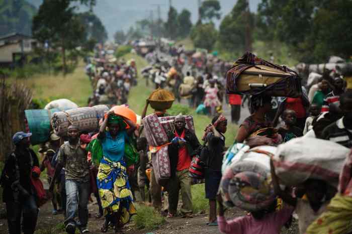 Un nombre record de personnes déplacées à l'intérieur des pays Africains qui a atteint environ 76 millions à la fin de 2023