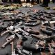 Environ 300 000 armes à feu ont été détruites en cinq ans en Afrique du Sud